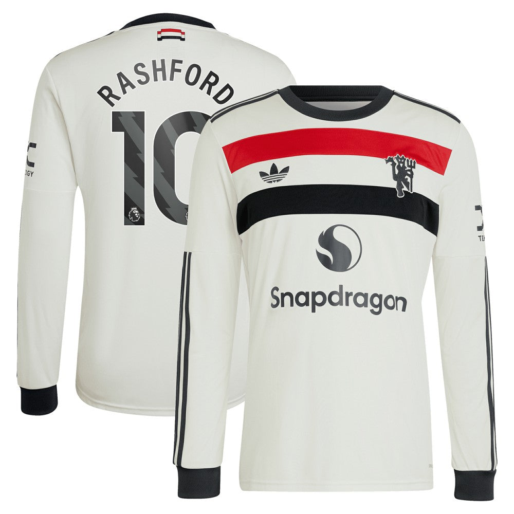 Marcus Rashford Manchester United Originals 2024/25 Third Replica Long Sleeve Jersey