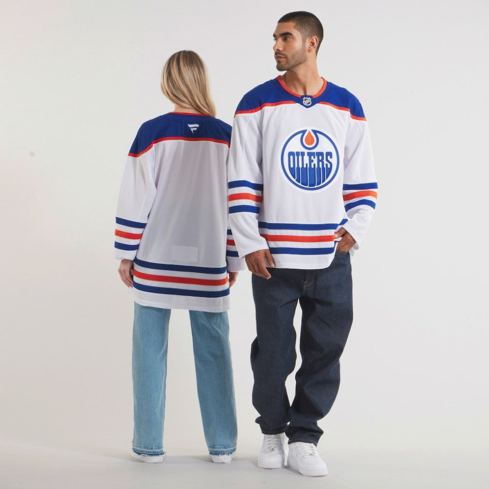 Edmonton Oilers Fanatics Away Premium Jersey -  NHL Jerseys