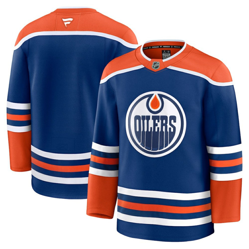 Edmonton Oilers Fanatics Home Premium Jersey -  NHL Jerseys