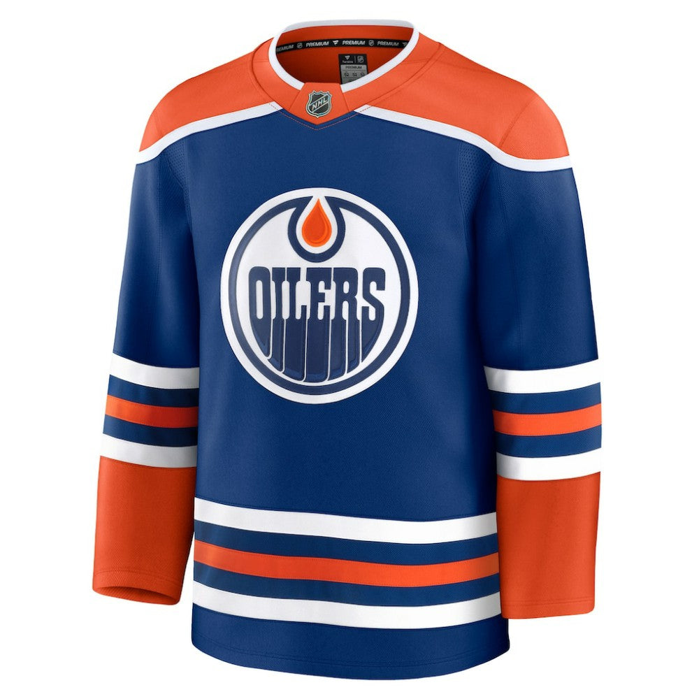 Edmonton Oilers Fanatics Home Premium Jersey -  NHL Jerseys