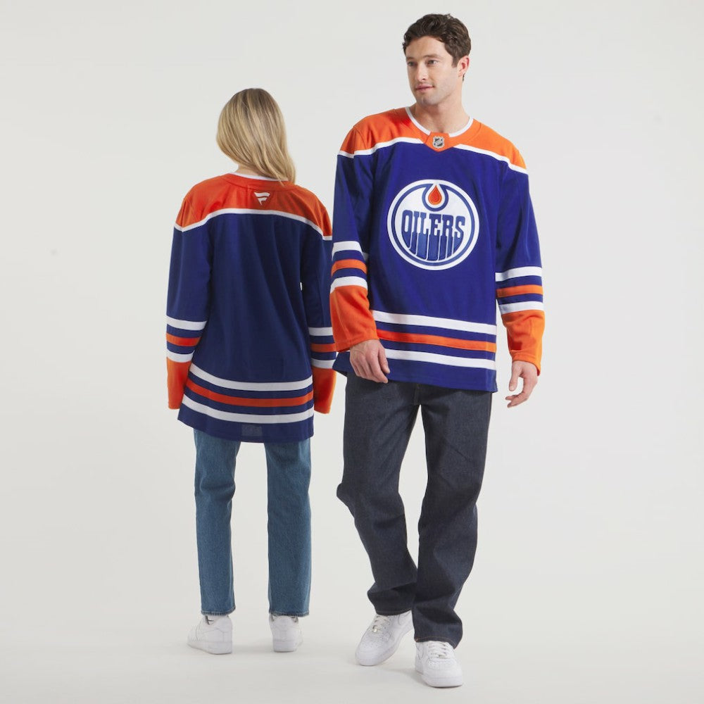 Edmonton Oilers Fanatics Home Premium Jersey -  NHL Jerseys