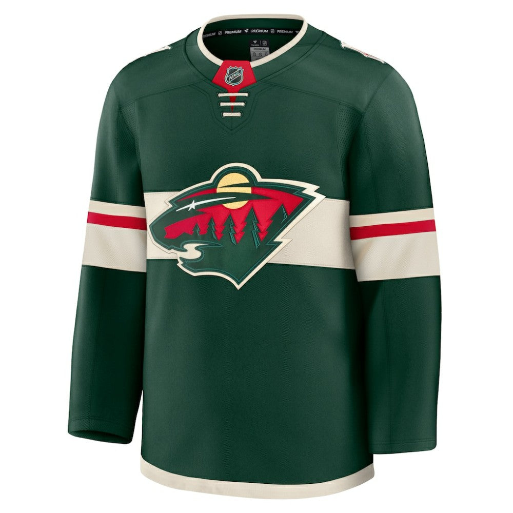 Minnesota Wild Fanatics Home Premium Jersey -  NHL Jerseys