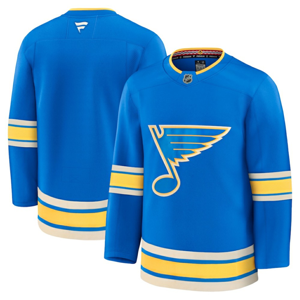 St. Louis Blues Fanatics Alternate Premium Jersey -  NHL Jerseys