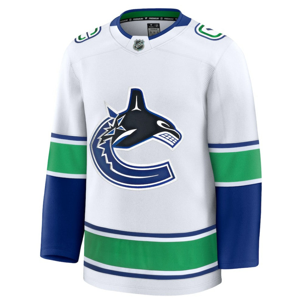 Vancouver Canucks Fanatics Away Premium Jersey -  NHL Jerseys
