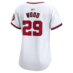James Wood Washington Nationals Nike Women's Home Limited Player Jersey - MLB Jerseys