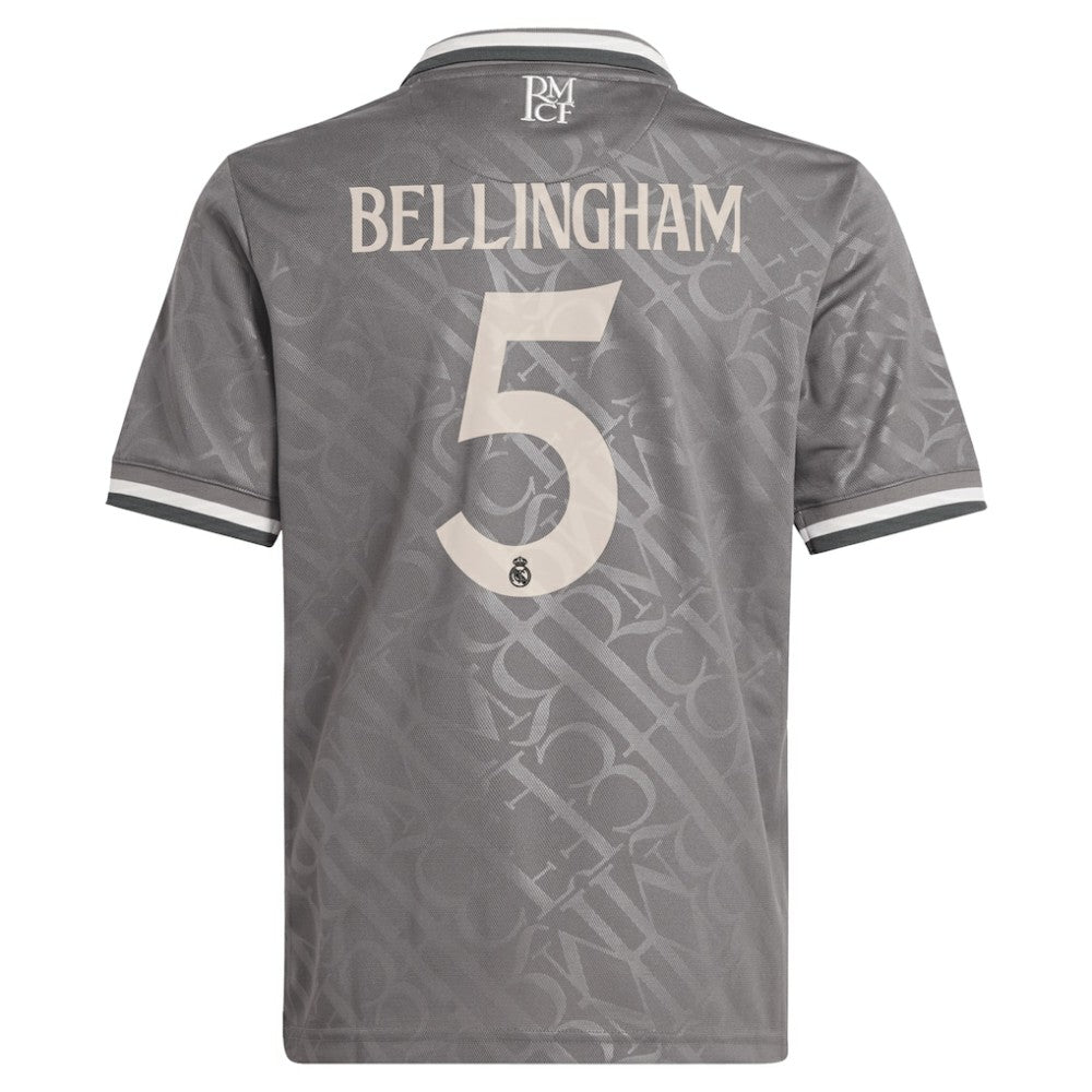 Jude Bellingham Real Madrid Originals Youth 2024/25 Third Replica Player Jersey