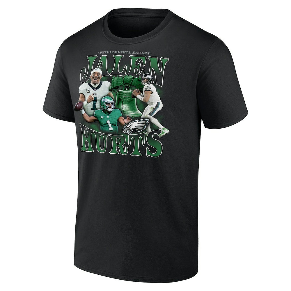 Philadelphia Eagles Jalen Hurts  Notorious Player Graphic T-Shirt | NFL Hot