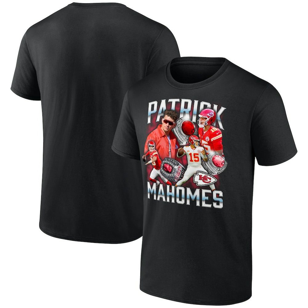 Kansas City Chiefs Patrick Mahomes  Notorious Player Graphic T-Shirt | NFL Hot
