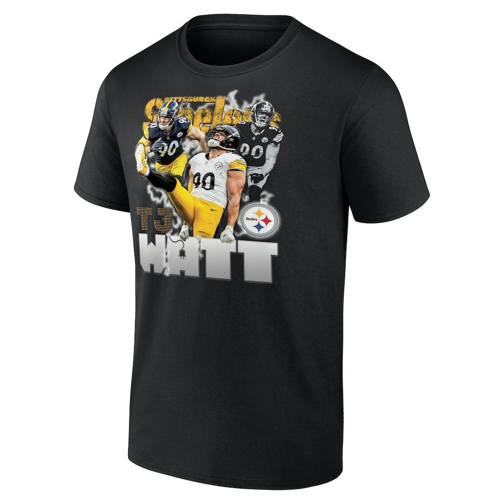 Pittsburgh Steelers T.J. Watt  Notorious Player Graphic T-Shirt | NFL Outlet