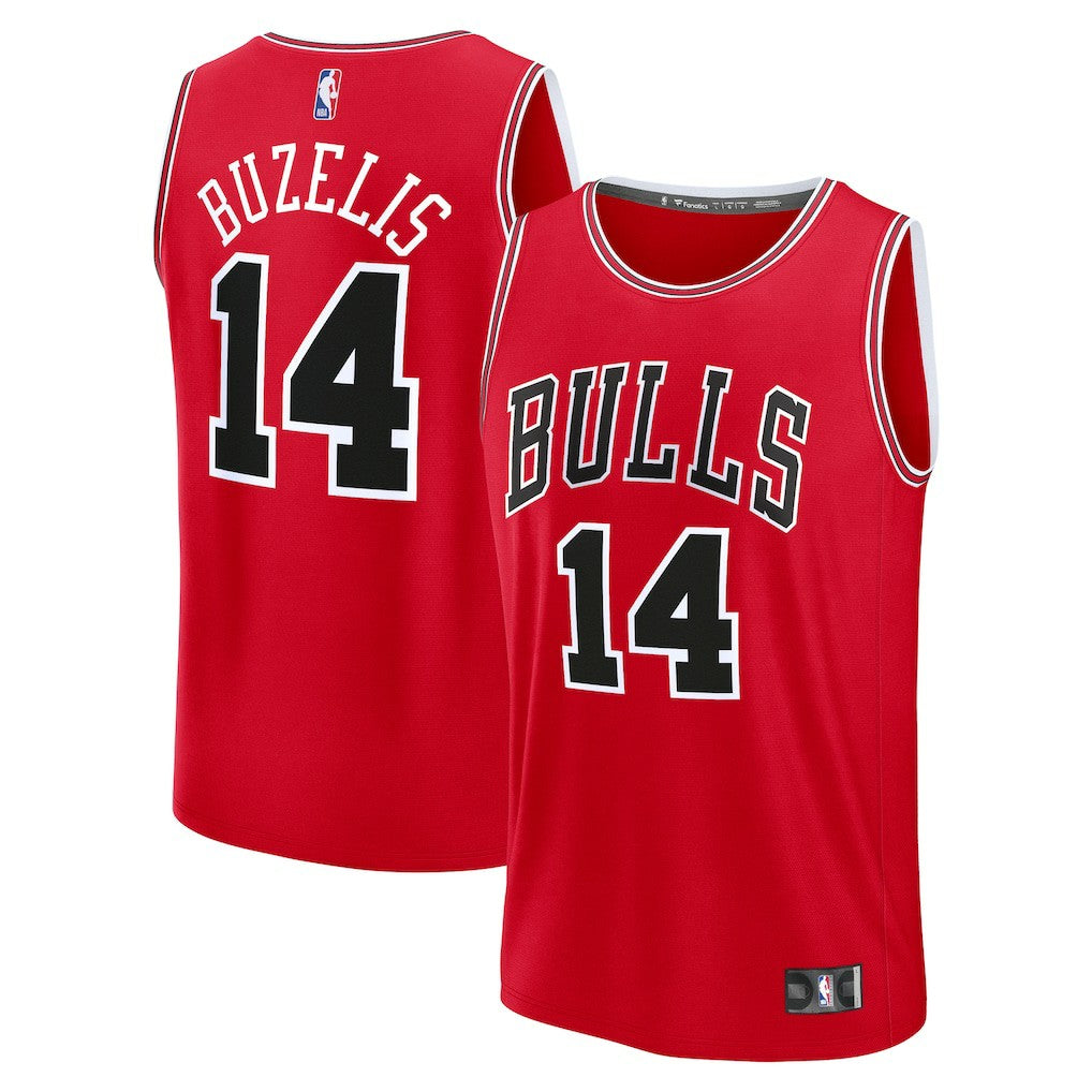 Red Matas Buzelis Chicago Bulls Fast Break Replica Player Jersey sale | NBA