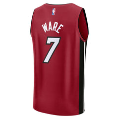 Red Kel'el Ware Miami Heat Youth Fast Break Player Jersey | NBA