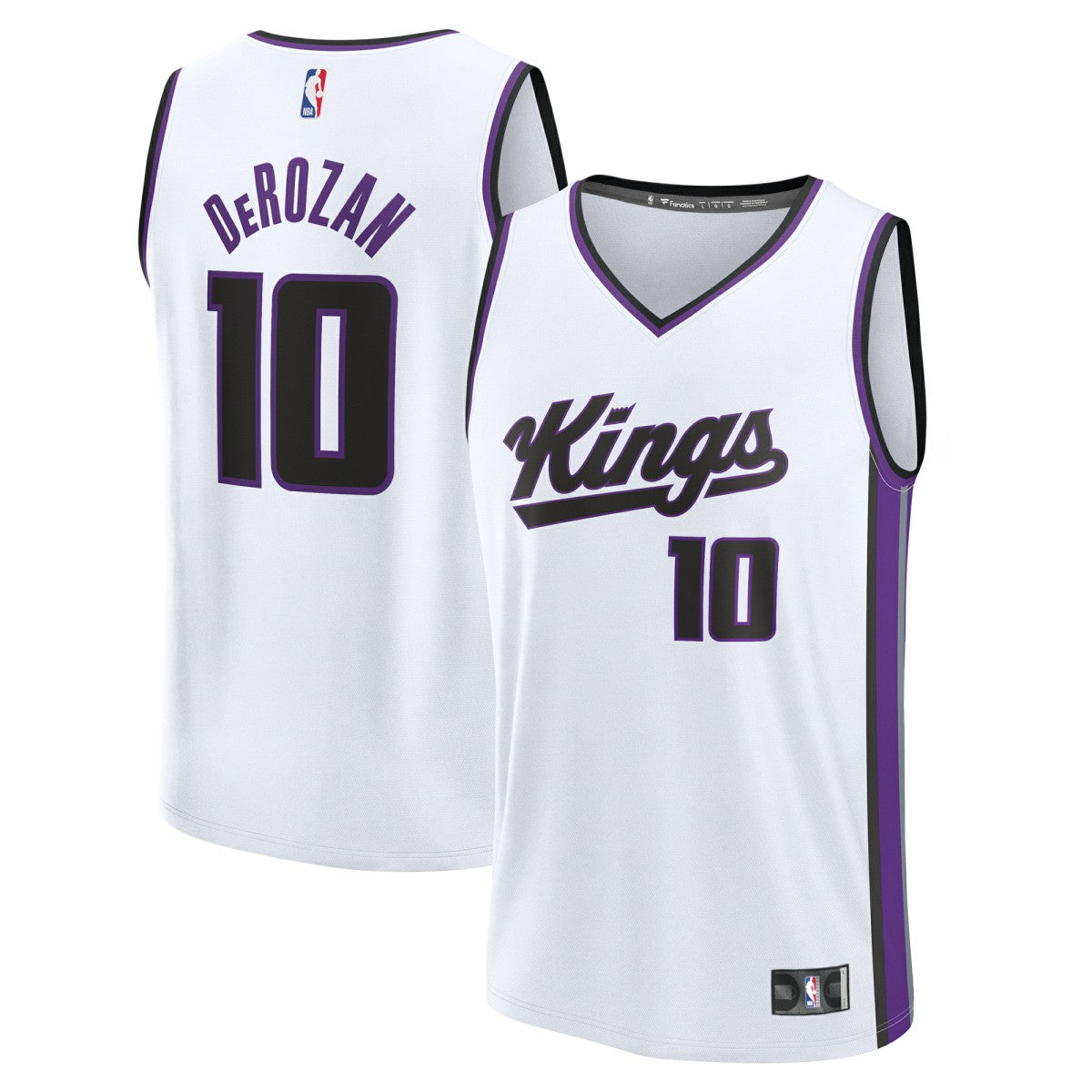 White DeMar DeRozan Sacramento Kings Youth Fast Break Replica Player Jersey | NBA