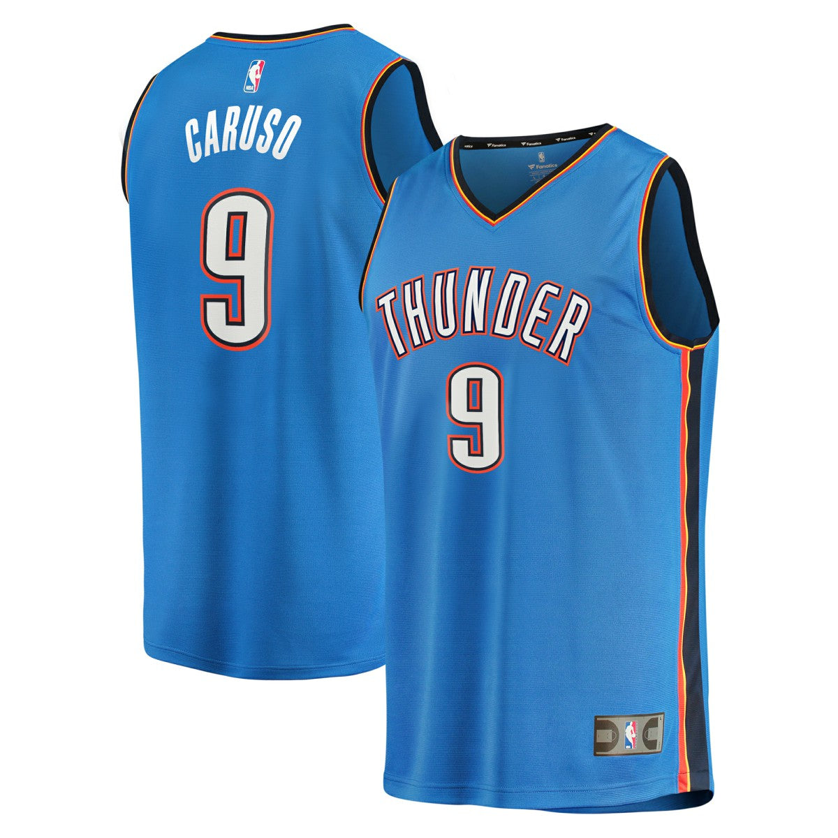 Blue Alex Caruso Oklahoma City Thunder Fast Break Replica Player Jersey | NBA