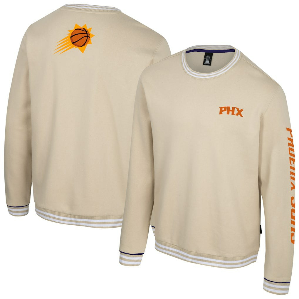 Natural Phoenix Suns Stadium Essentials Unisex Halftime Pullover Sweatshirt sale | NBA