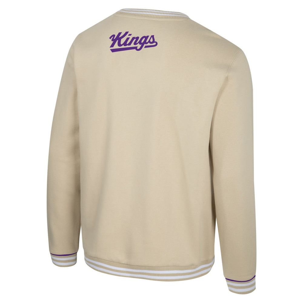 Natural Sacramento Kings Stadium Essentials Unisex Halftime Pullover Sweatshirt | NBA