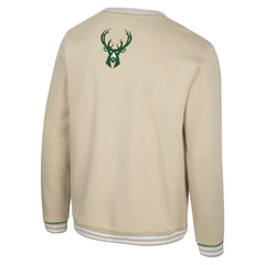 Natural Milwaukee Bucks Stadium Essentials Unisex Halftime Pullover Sweatshirt | NBA