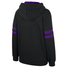 Black Los Angeles Lakers Stadium Essentials Women's Road Game Pullover Hoodie | NBA