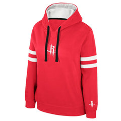 Red Houston Rockets Stadium Essentials Women's Road Game Pullover Hoodie sale | NBA