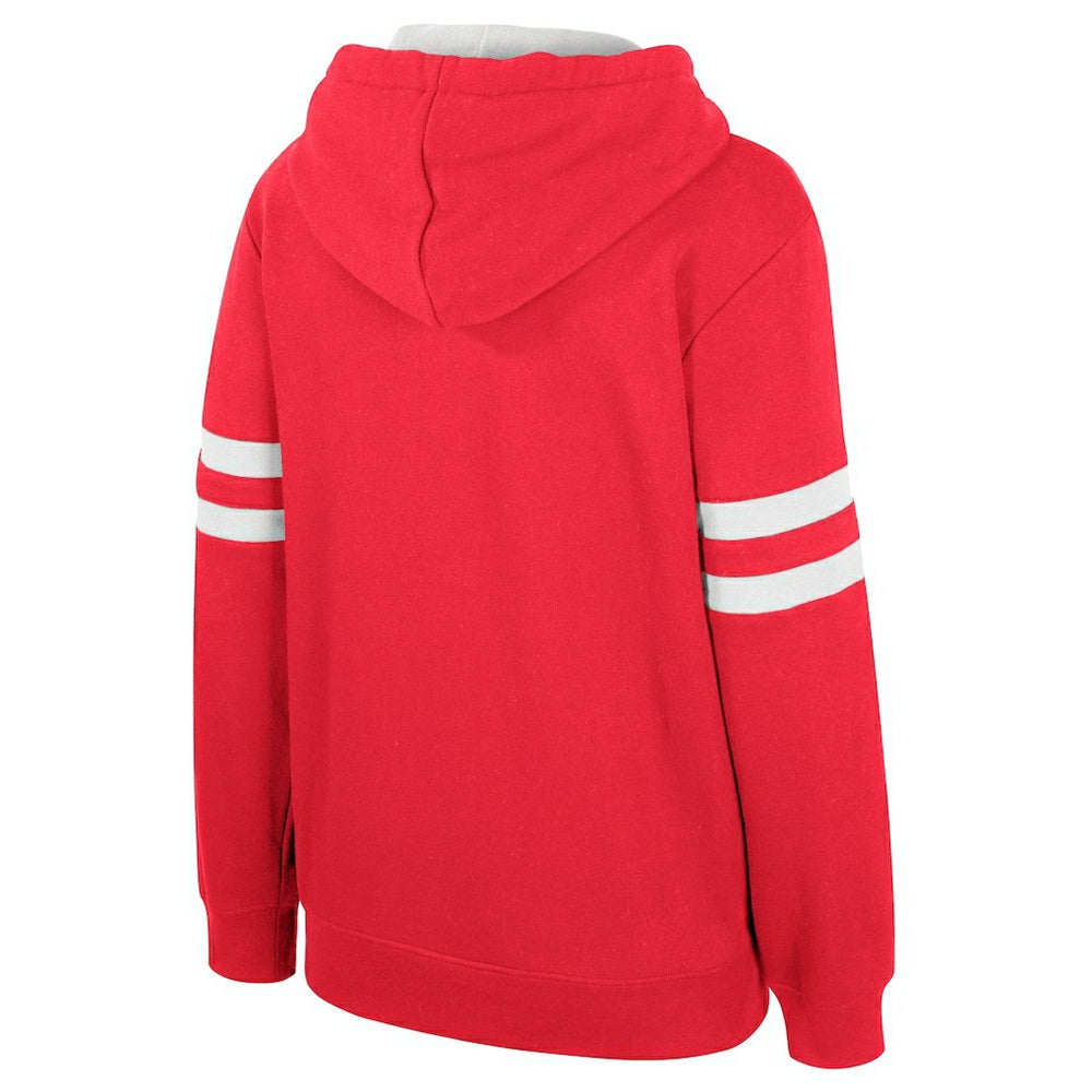 Red Houston Rockets Stadium Essentials Women's Road Game Pullover Hoodie sale | NBA
