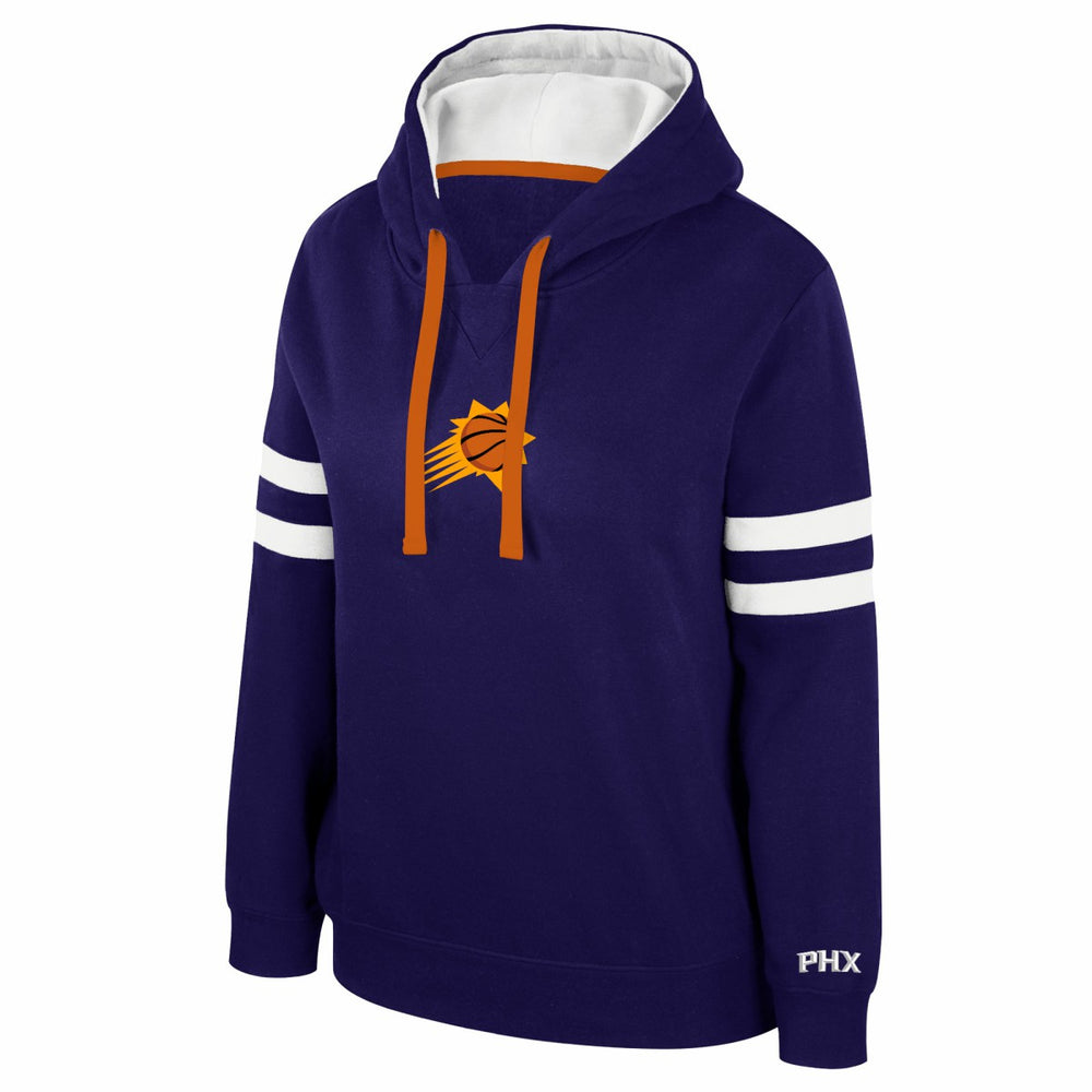 Purple Phoenix Suns Stadium Essentials Women's Road Game Pullover Hoodie | NBA