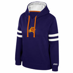 Purple Phoenix Suns Stadium Essentials Women's Road Game Pullover Hoodie | NBA