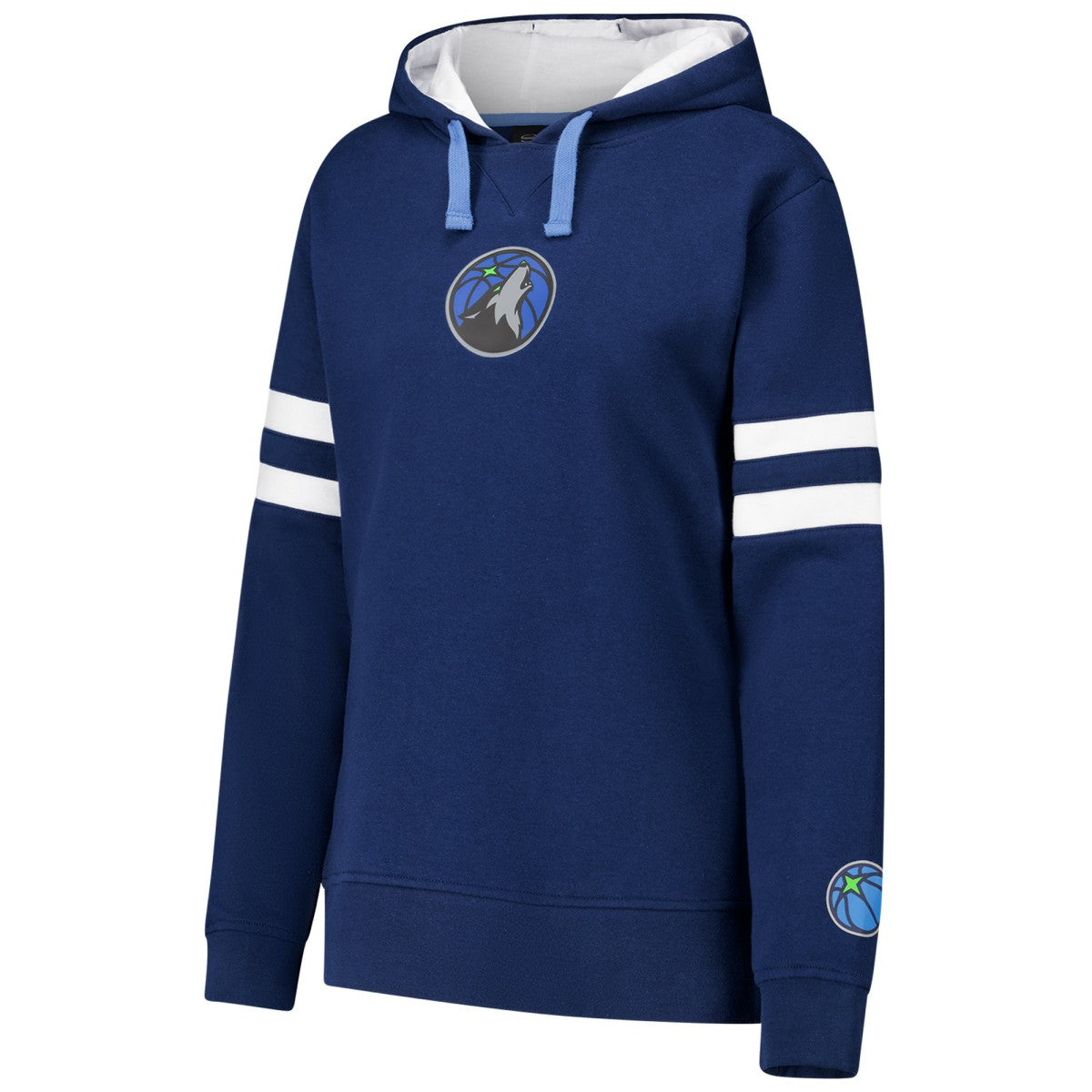 Navy Minnesota Timberwolves Stadium Essentials Women's Road Game Pullover Hoodie | NBA