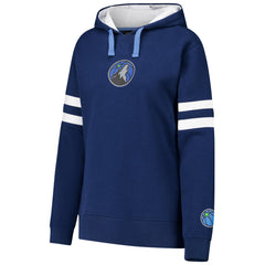 Navy Minnesota Timberwolves Stadium Essentials Women's Road Game Pullover Hoodie | NBA