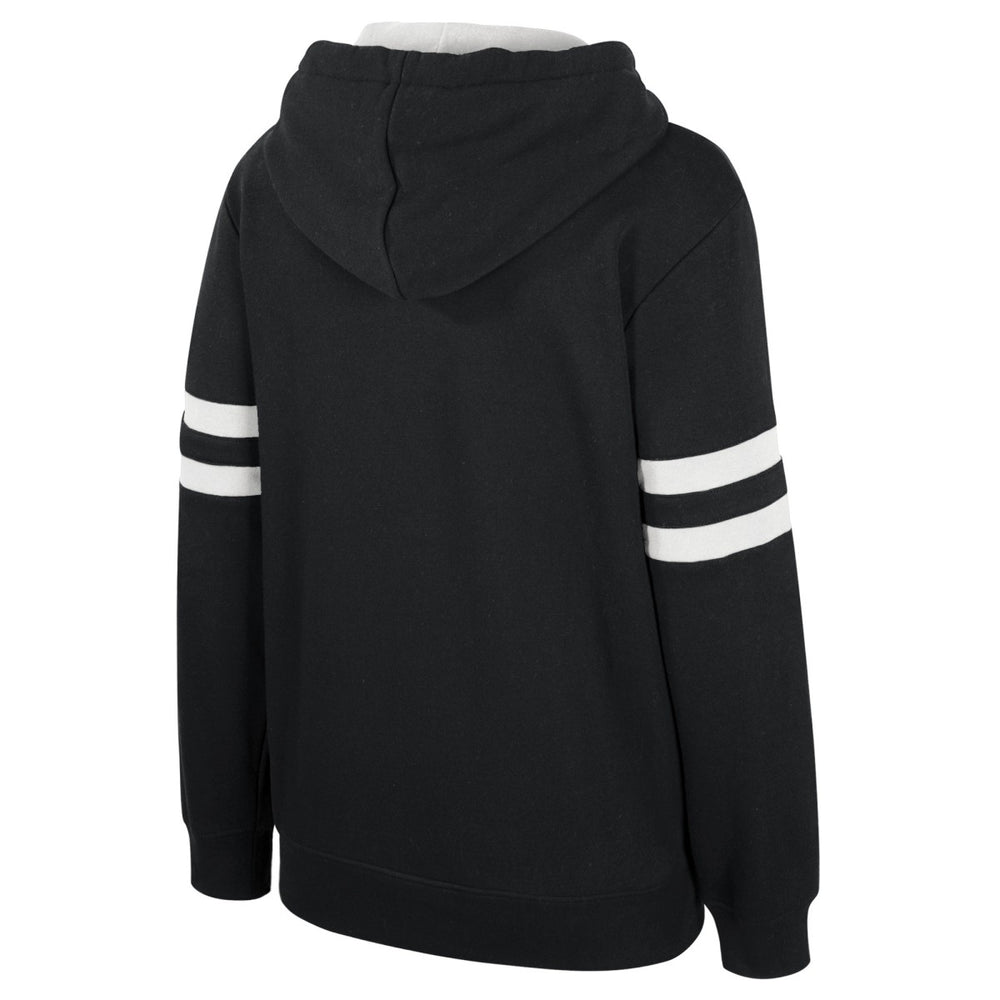 Black San Antonio Spurs Stadium Essentials Women's Road Game Pullover Hoodie | NBA
