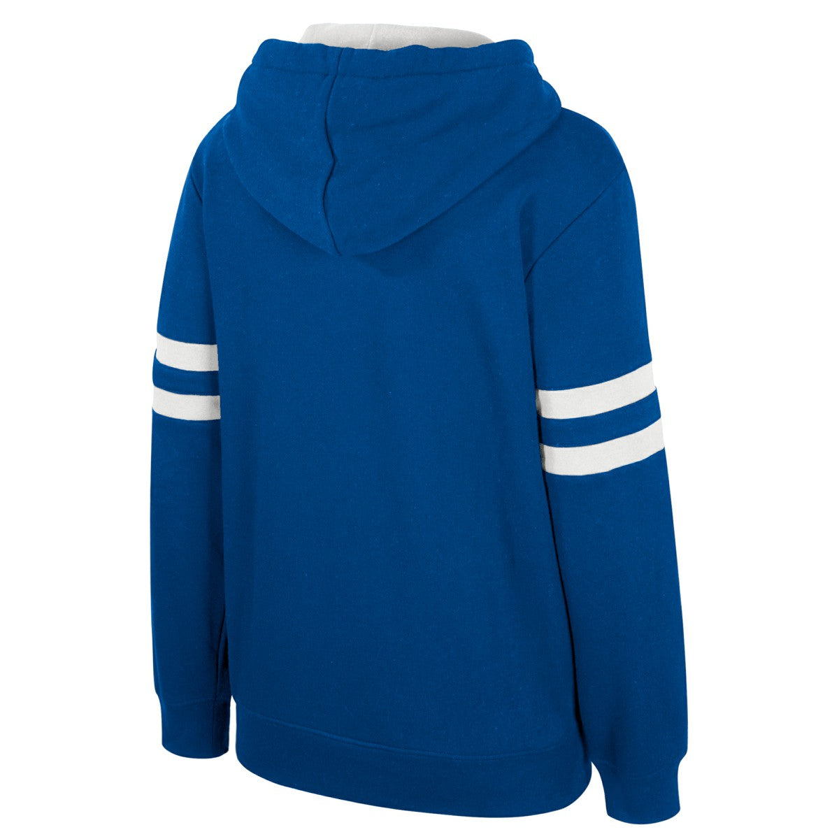 Blue New York Knicks Stadium Essentials Women's Road Game Pullover Hoodie | NBA