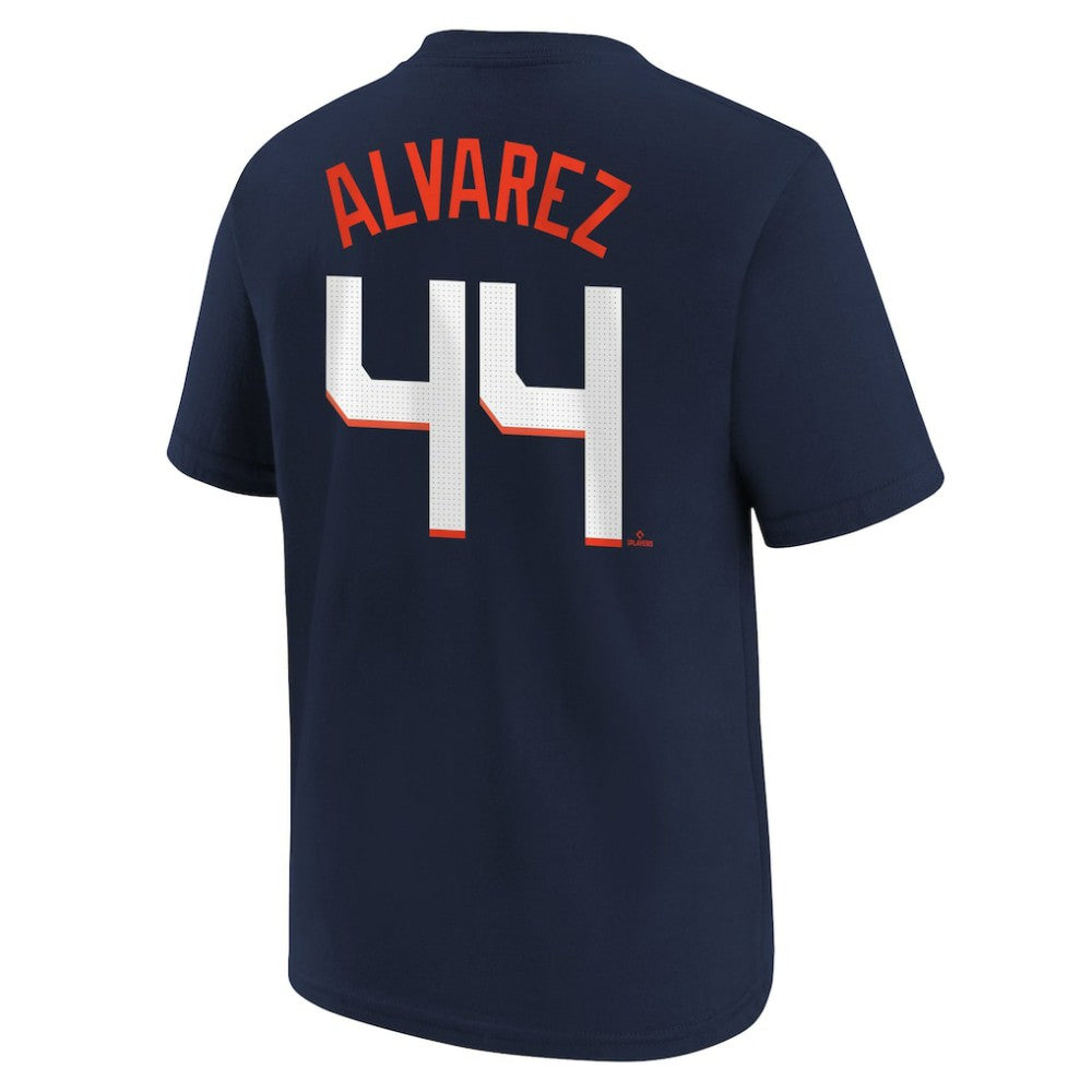 Yordan Alvarez Houston Astros Nike Youth Fuse City Connect Name & Number T-Shirt - MLB T-shirts