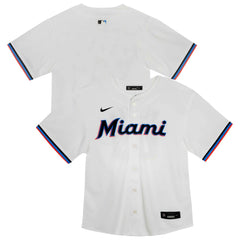 Miami Marlins Nike Youth Home Game Jersey - MLB Jerseys