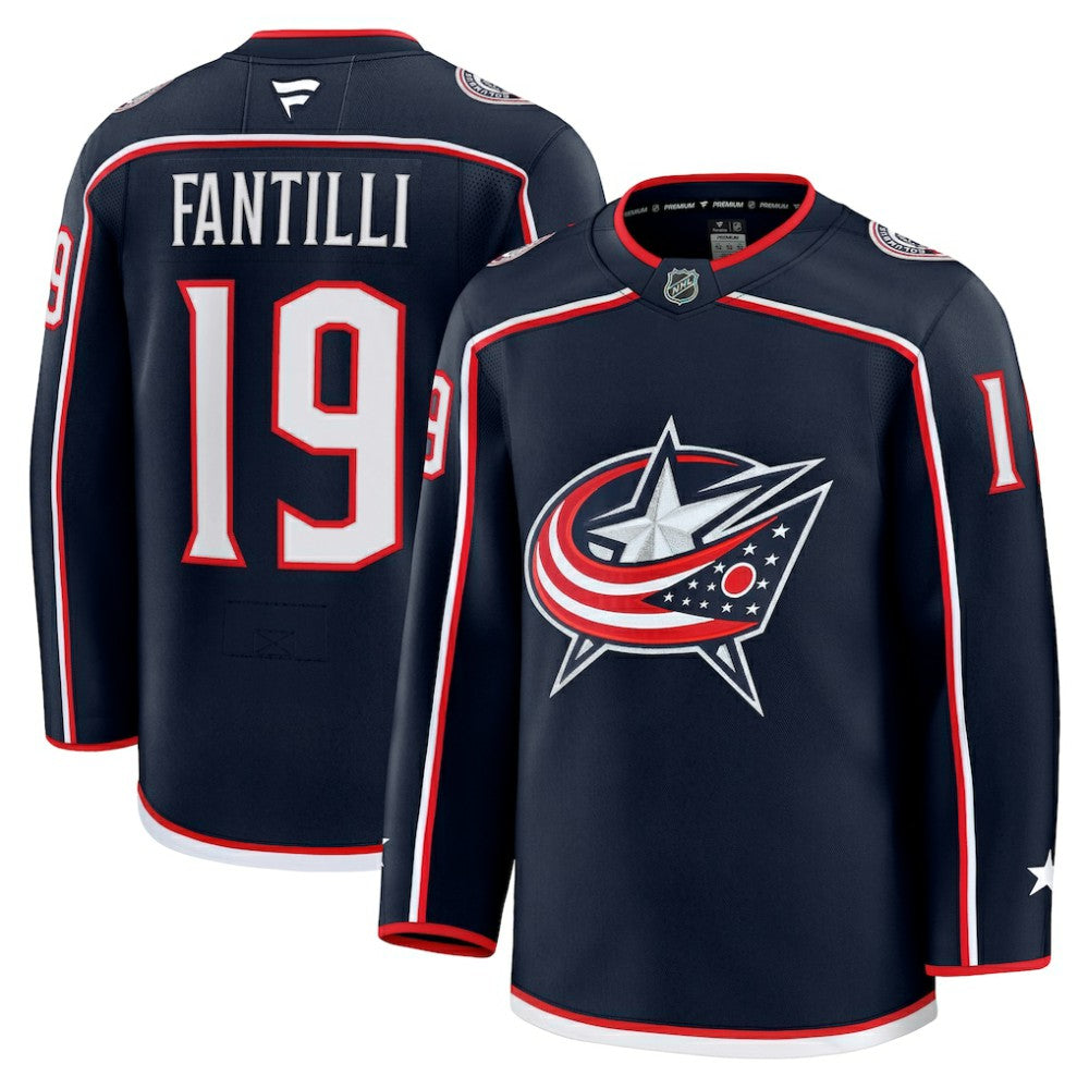 Adam Fantilli Columbus Blue Jackets Fanatics Home Premium Jersey -  NHL Jerseys