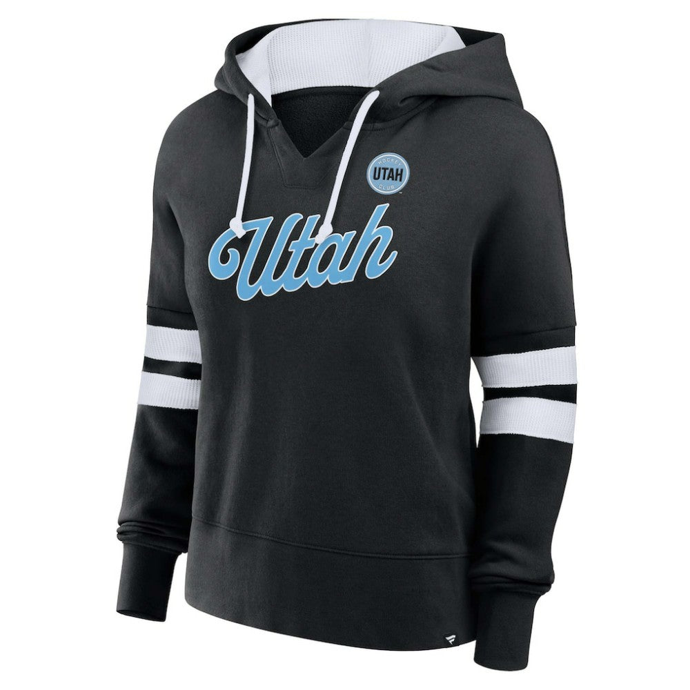 Utah Mammoth Fanatics Women's Oversized Seize V-Neck Pullover Hoodie -  NHL Hoodies