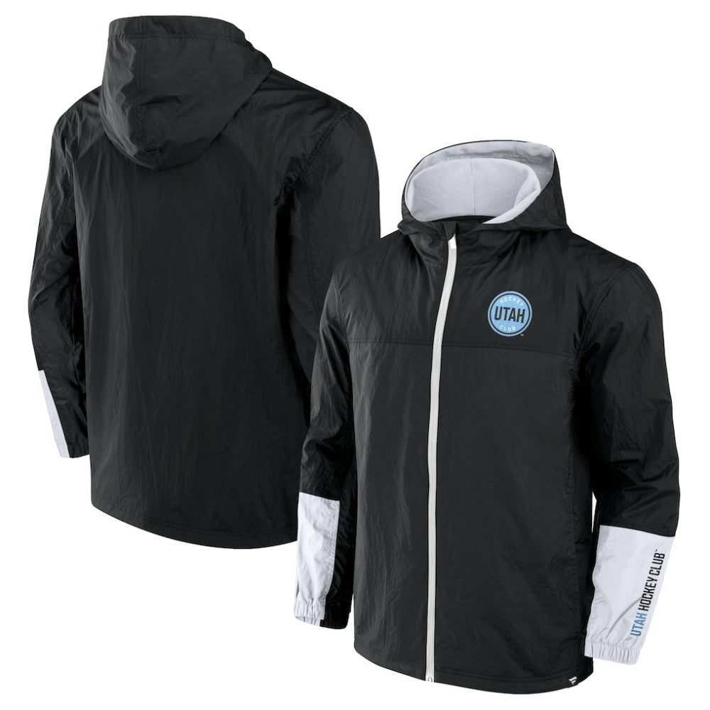 Utah Mammoth Fanatics Crash the Net Full-Zip Hoodie Jacket -  NHL Hoodies
