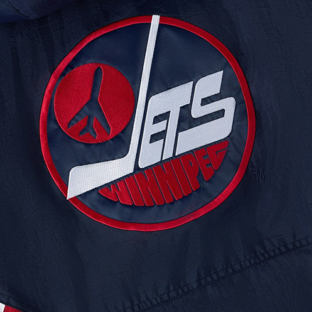 Winnipeg Jets OVO x Starter Half-Zip Hooded Jacket -  NHL Jackets