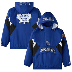 Toronto Maple Leafs OVO x Starter Half-Zip Hooded Jacket -  NHL Jackets