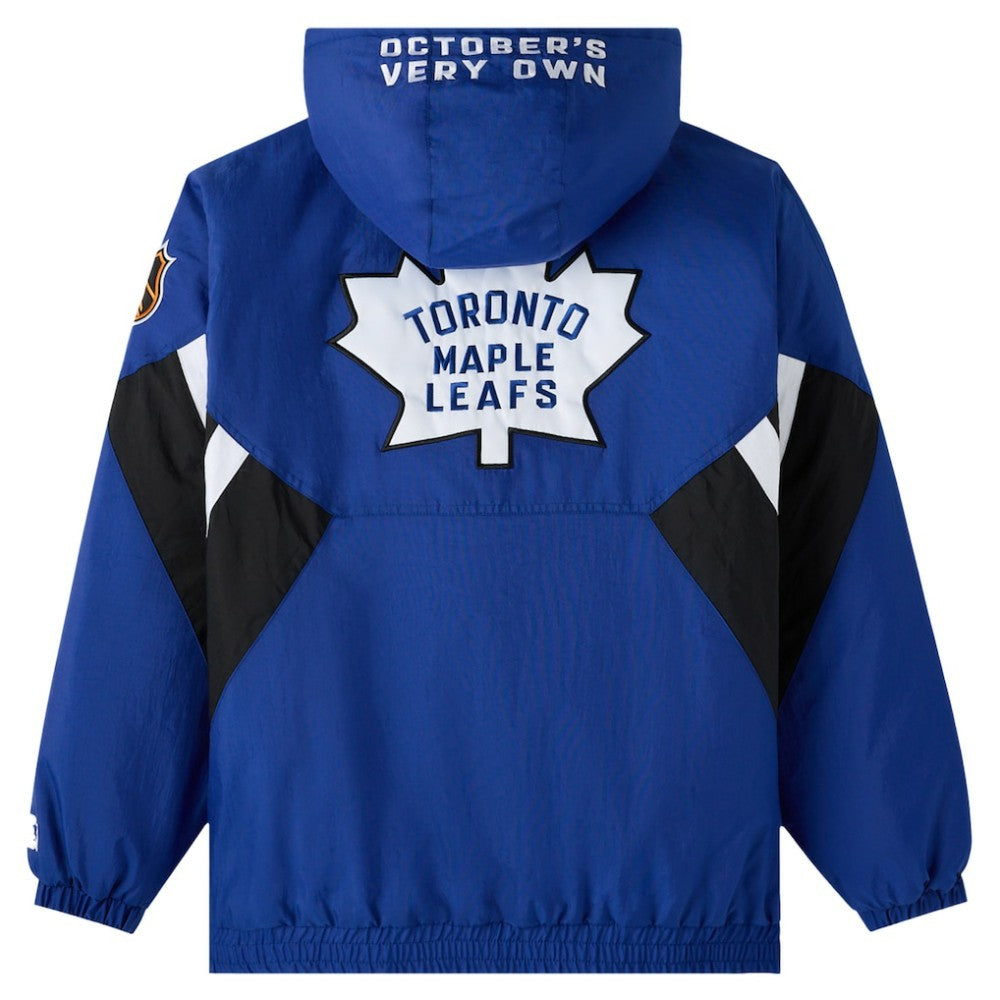 Toronto Maple Leafs OVO x Starter Half-Zip Hooded Jacket -  NHL Jackets