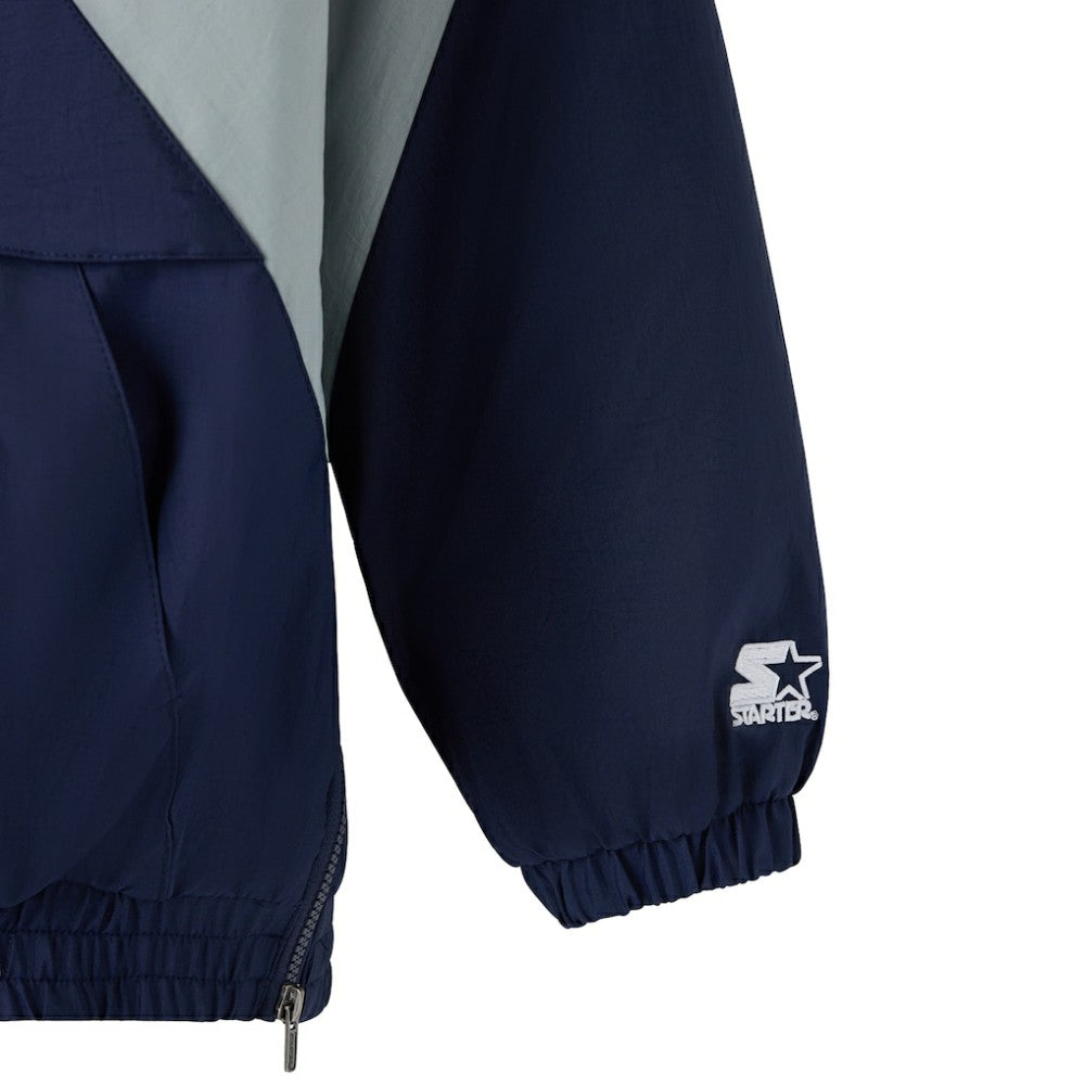 Vancouver Canucks OVO x Starter Half-Zip Hooded Jacket -  NHL Jackets
