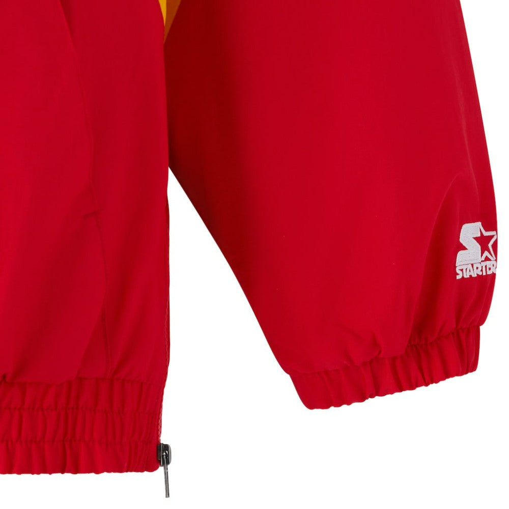 Calgary Flames OVO x Starter Half-Zip Hooded Jacket -  NHL Jackets