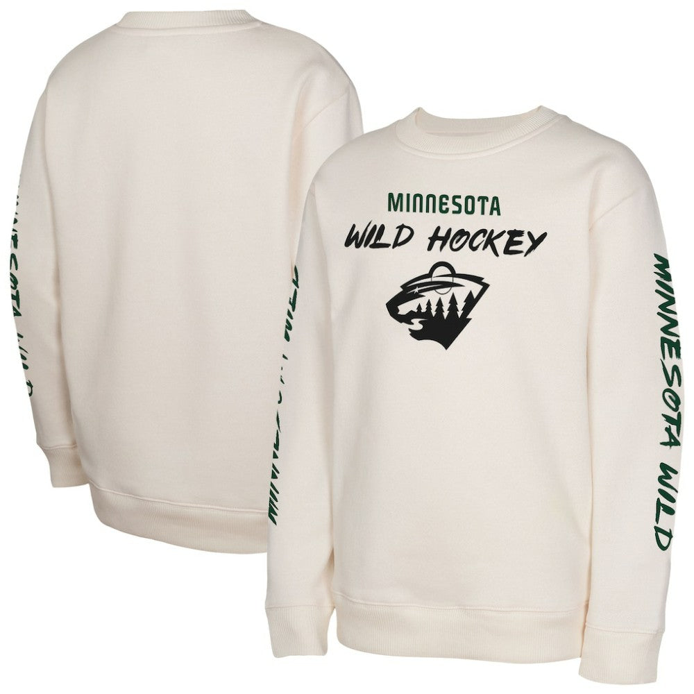Minnesota Wild Youth Star Power Pullover Sweatshirt -  NHL Sweatshirts