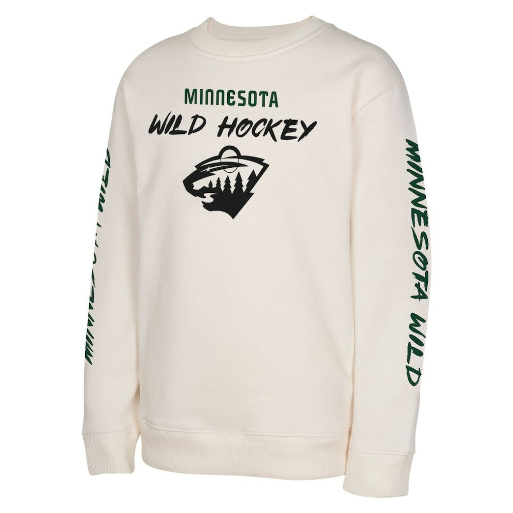 Minnesota Wild Youth Star Power Pullover Sweatshirt -  NHL Sweatshirts