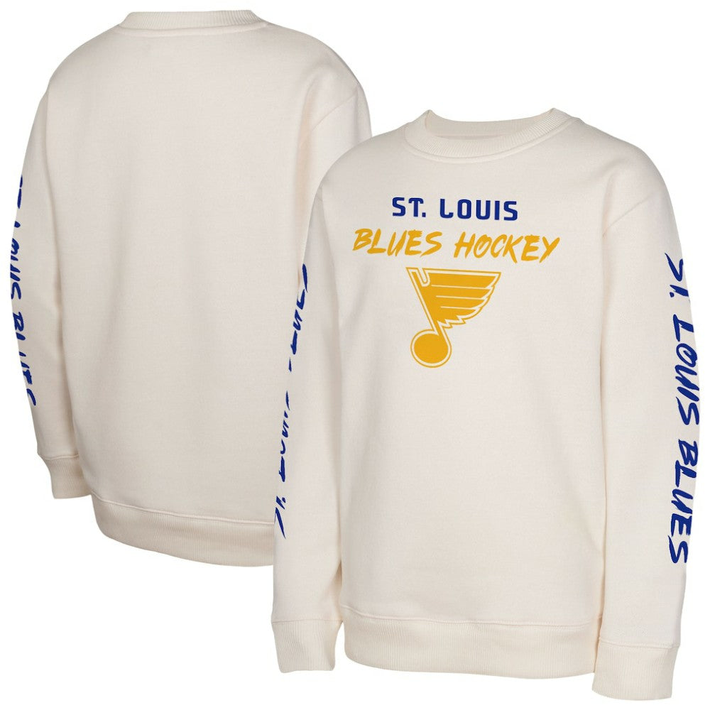 St. Louis Blues Youth Star Power Pullover Sweatshirt -  NHL Sweatshirts