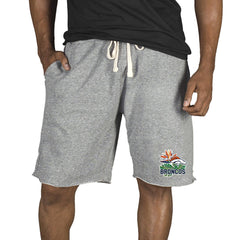 Denver Broncos Concepts Sport Mainstream Tri-Blend Shorts | NFL Outlet