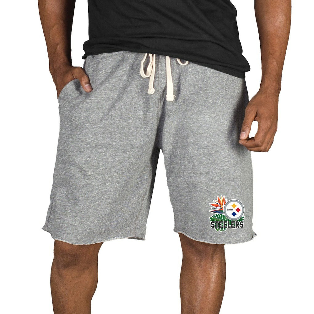 Pittsburgh Steelers Concepts Sport Mainstream Tri-Blend Shorts | NFL Sale