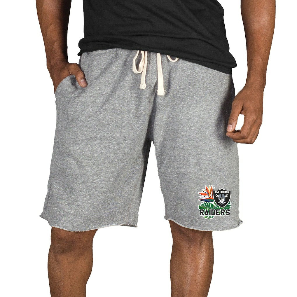 Las Vegas Raiders Concepts Sport Mainstream Tri-Blend Shorts | NFL Sale