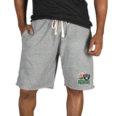 Las Vegas Raiders Concepts Sport Mainstream Tri-Blend Shorts | NFL Sale