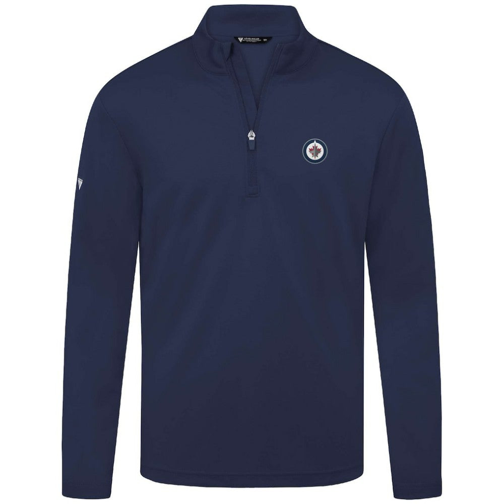 Winnipeg Jets Levelwear Heron Insignia Core Quarter-Zip Jacket -  NHL Jackets