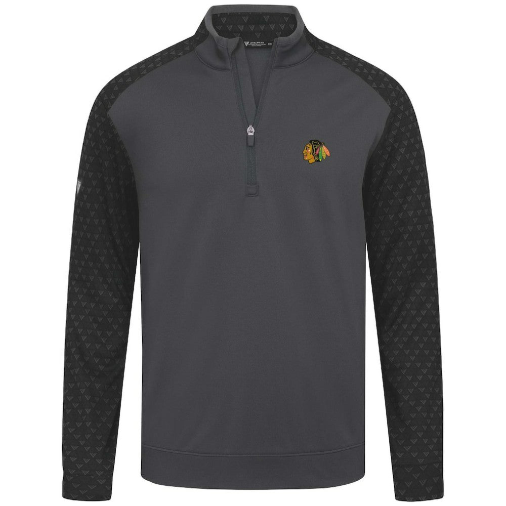 Chicago Blackhawks Levelwear Aztec Insignia Core Quarter-Zip Pullover Top -  NHL Pullover