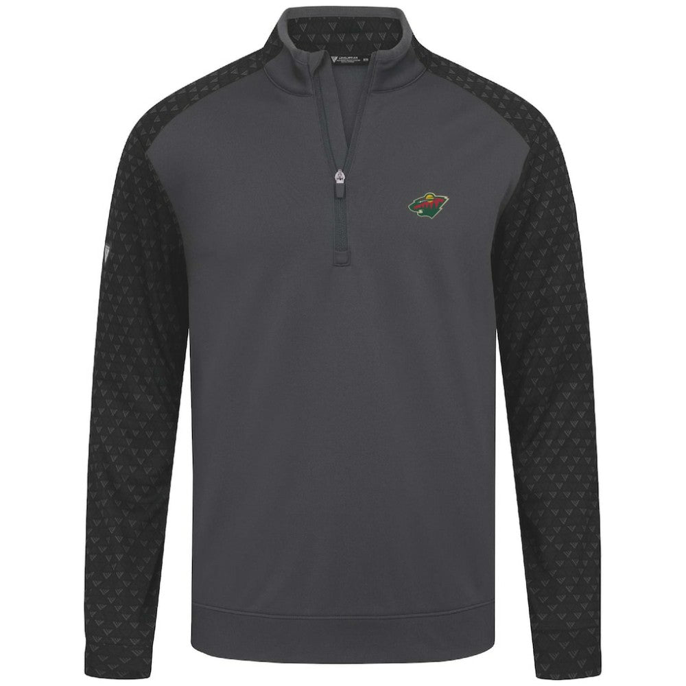 Minnesota Wild Levelwear Aztec Insignia Core Quarter-Zip Pullover Top -  NHL Pullover