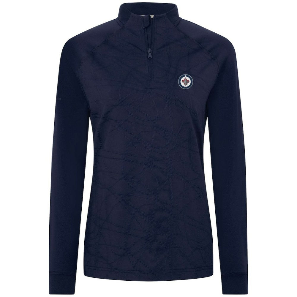 Winnipeg Jets Levelwear Women's Amethyst Insignia Core Quarter-Zip Jacket -  NHL Jackets